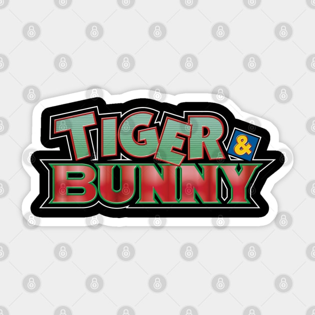 Tiger & Bunny Sticker by Glide ArtZ